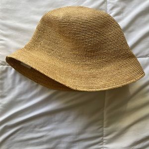 & Other Stories Straw Bucket Hat